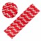 Bakell - Red with White Polka Dot Cake Pop Party Straws - 24pc